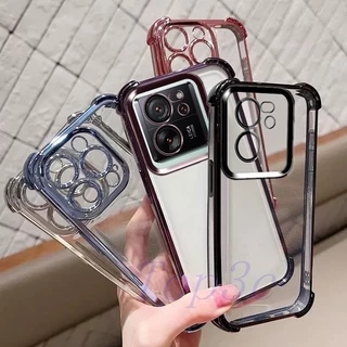 เคส Xiaomi 13T Pro / Xiaomi13 Pro เคสโทรศัพท์โปร่งใสป้องกันการตกสี่มุม SJDK