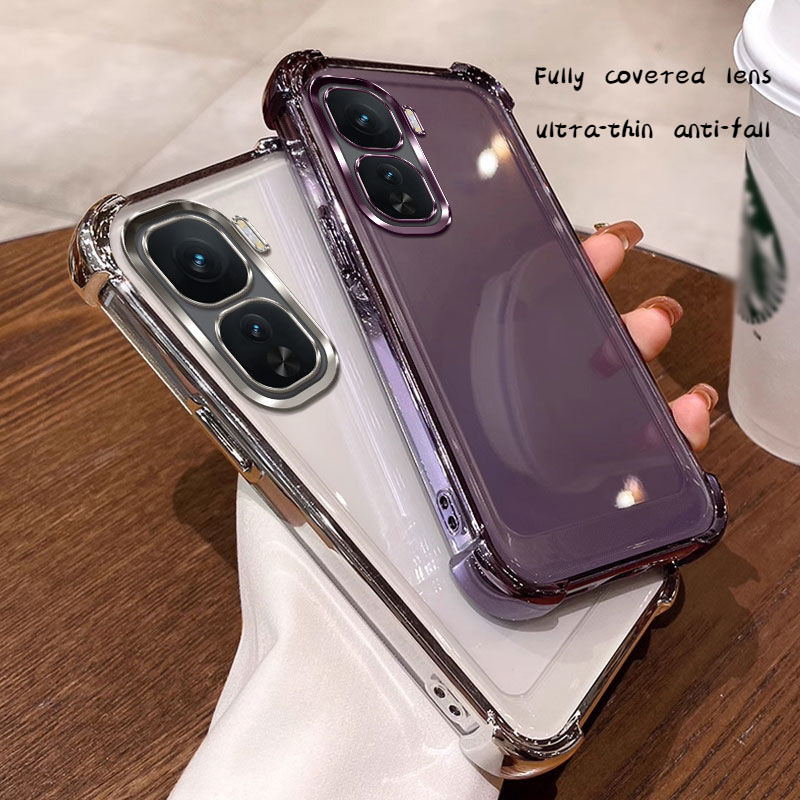 การป้องกันสี่มุมเคสป้องกันสําหรับ Iqoo Neo 10 Pro 10R Neo 9 Pro Neo 9s Pro+ Neo 8 Pro Neo 7 SE TPU soft มาพร้อมฟิล์มเลนส์ความละเอียดสูงป้องกันฝุ่น