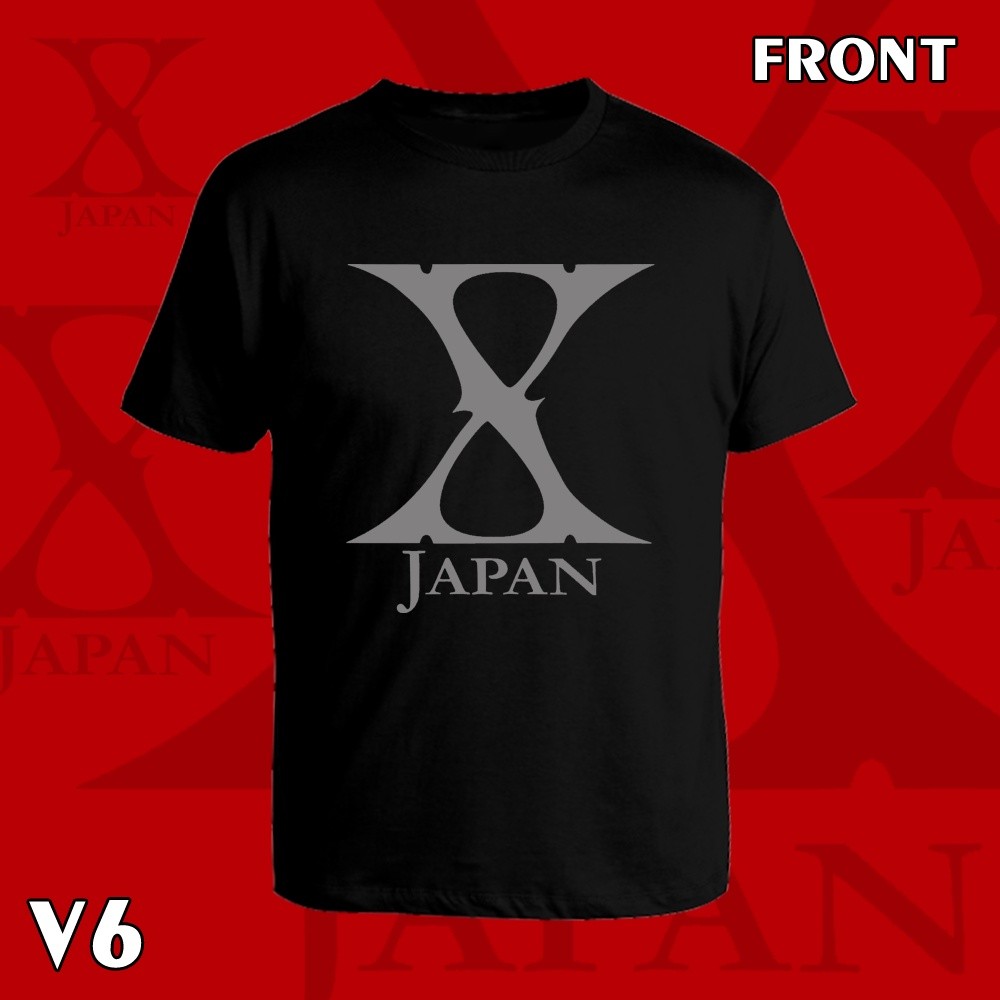 new [Csndice] เสื้อยืด คอกลม แขนสั้น X japan LOGO สกรีน Flex pu  ขอบสวย คมชัด ผ้า cotton 100% - รูปที่ 7