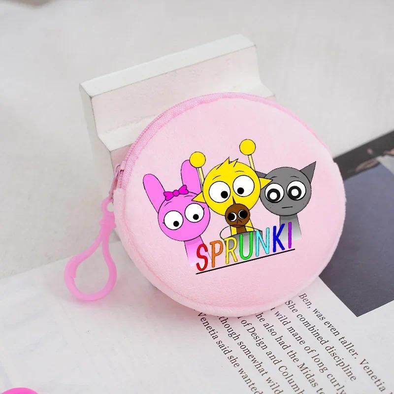 Sprunki พิมพ์กระเป๋าสตางค์เหรียญตุ๊กตา Mini Money Bag กระเป๋าเป้สะพายหลังจี้แฟชั่นของขวัญวันเกิด - รูปที่ 4