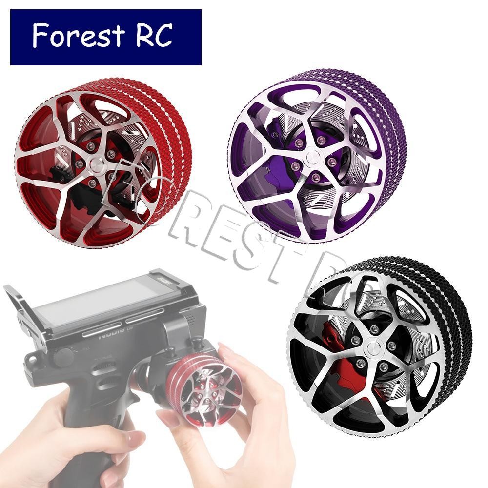 Rc เครื่องส่งสัญญาณพวงมาลัยเบรคสําหรับ Flysky Noble NB4 X6 X4 MT44 4PX 7PX RC4GS RC6GS WFLY X9 TQI C