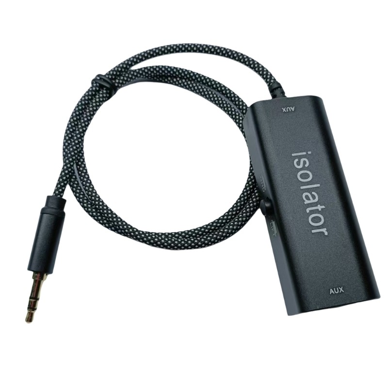 WU Ground Looping Noise Isolator Noise Filter ขจัดเสียงรบกวน Buzzing สําหรับเสียงรถยนต์