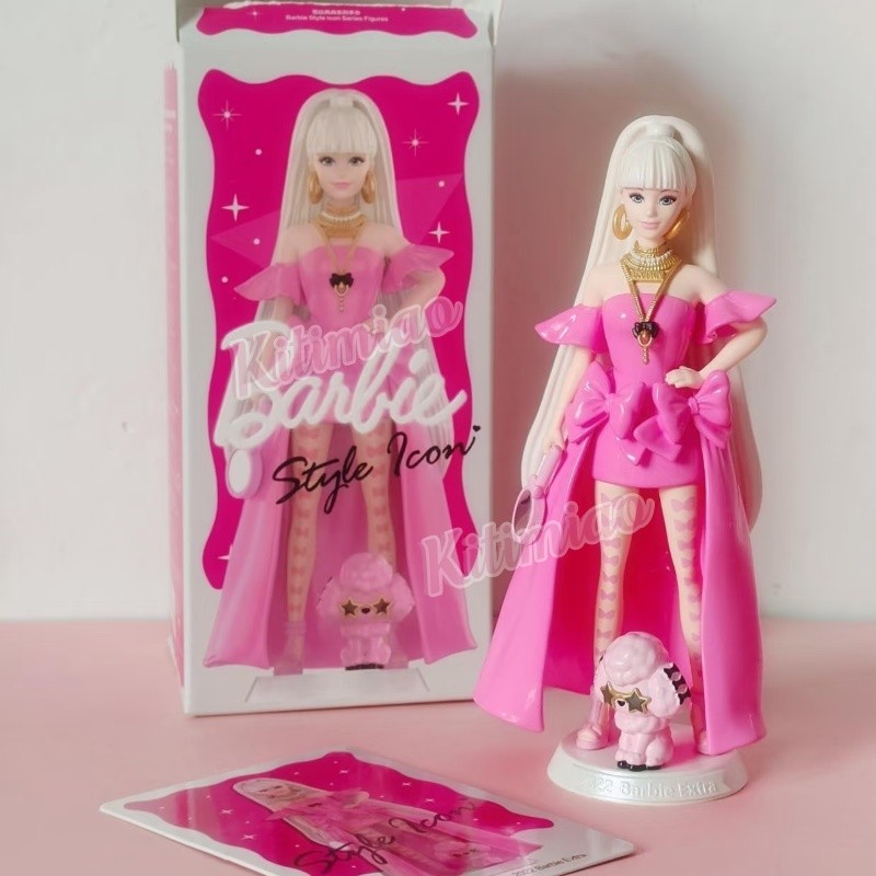 Kitimiao POPMART ตุ๊กตาบาร์บี้แฟชั่นซีรีส์ของเล่นทํามือตุ๊กตาบาร์บี้อินเทรนด์กล่องตาบอดเครื่องประดับของขวัญ - รูปที่ 5