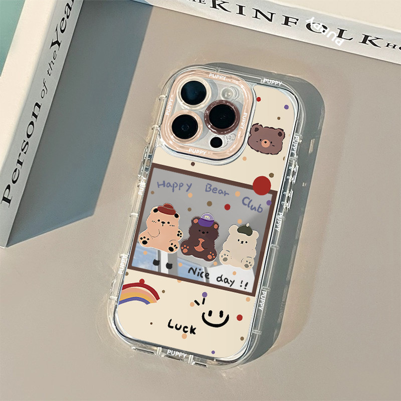 🔥Good🔥ส่งจากไทย เคสโทรศัพท์มือถือนิ่ม เคสไอโฟน กันกระแทก สําหรับ iPhone17 16 15 14 13 12 11Promax 7 8 Plus X XR XSMax