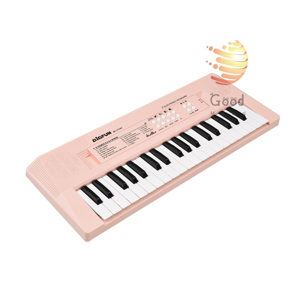 เปียโน 37 คีย์ [ Volume Yohi Doc Piano With Muzk key Kids 37 -key Kid Kids ] [ Piano ] Toy Mainan Pi