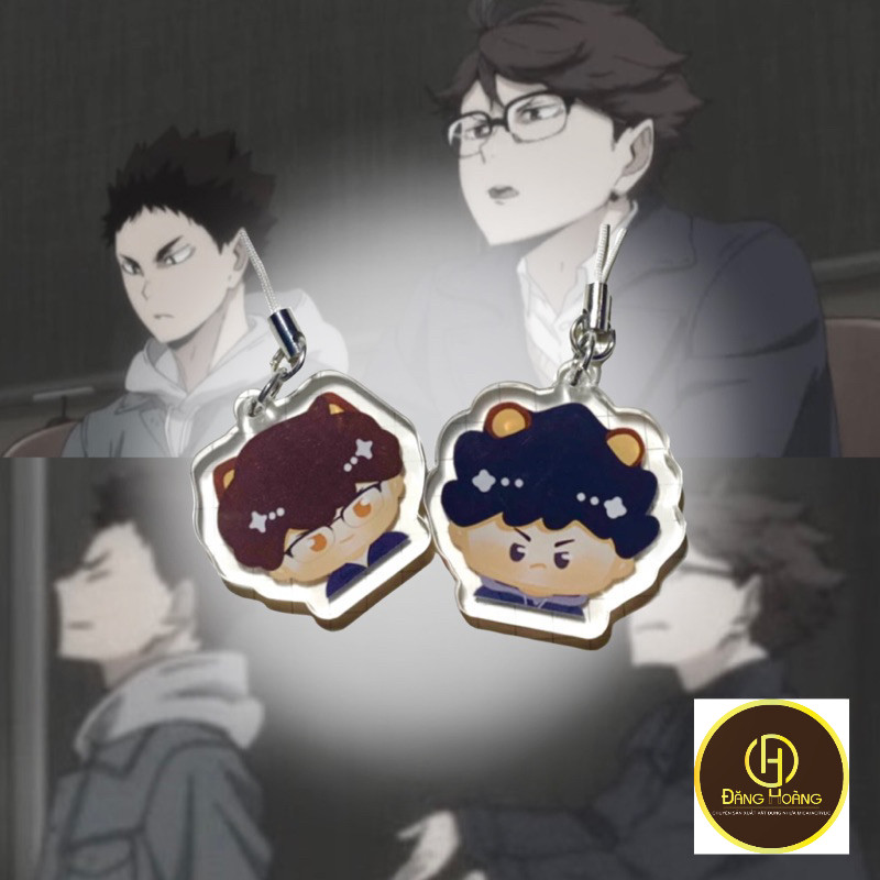 Phone Charm Size Gap Iwaizumi Oikawa Haikyuu - DH