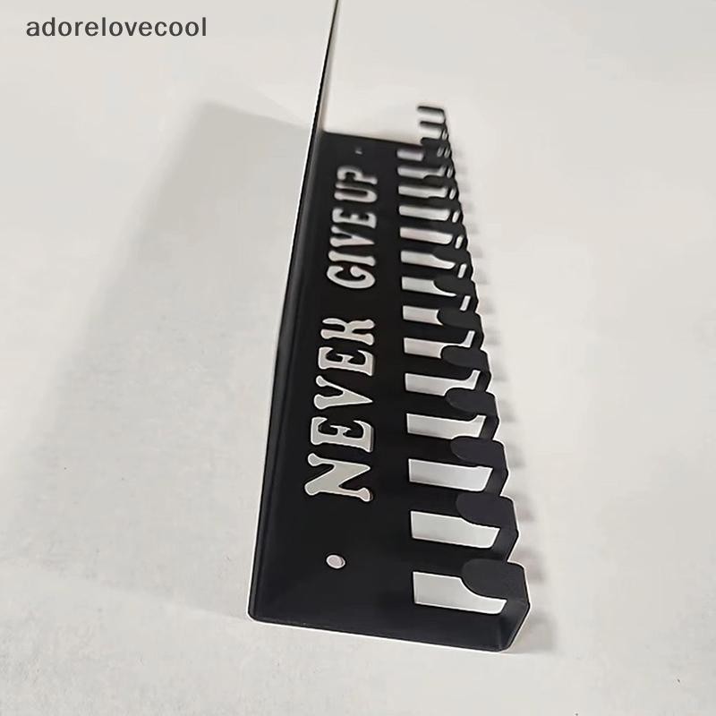 ADTH เหรียญชั้นวางจอแสดงผลเหรียญแขวนผู้ถือติดผนังขนาดใหญ่ความจุผู้ถือรางวัลสําหรับ Race กีฬาคาราเต้ Martijn - รูปที่ 4