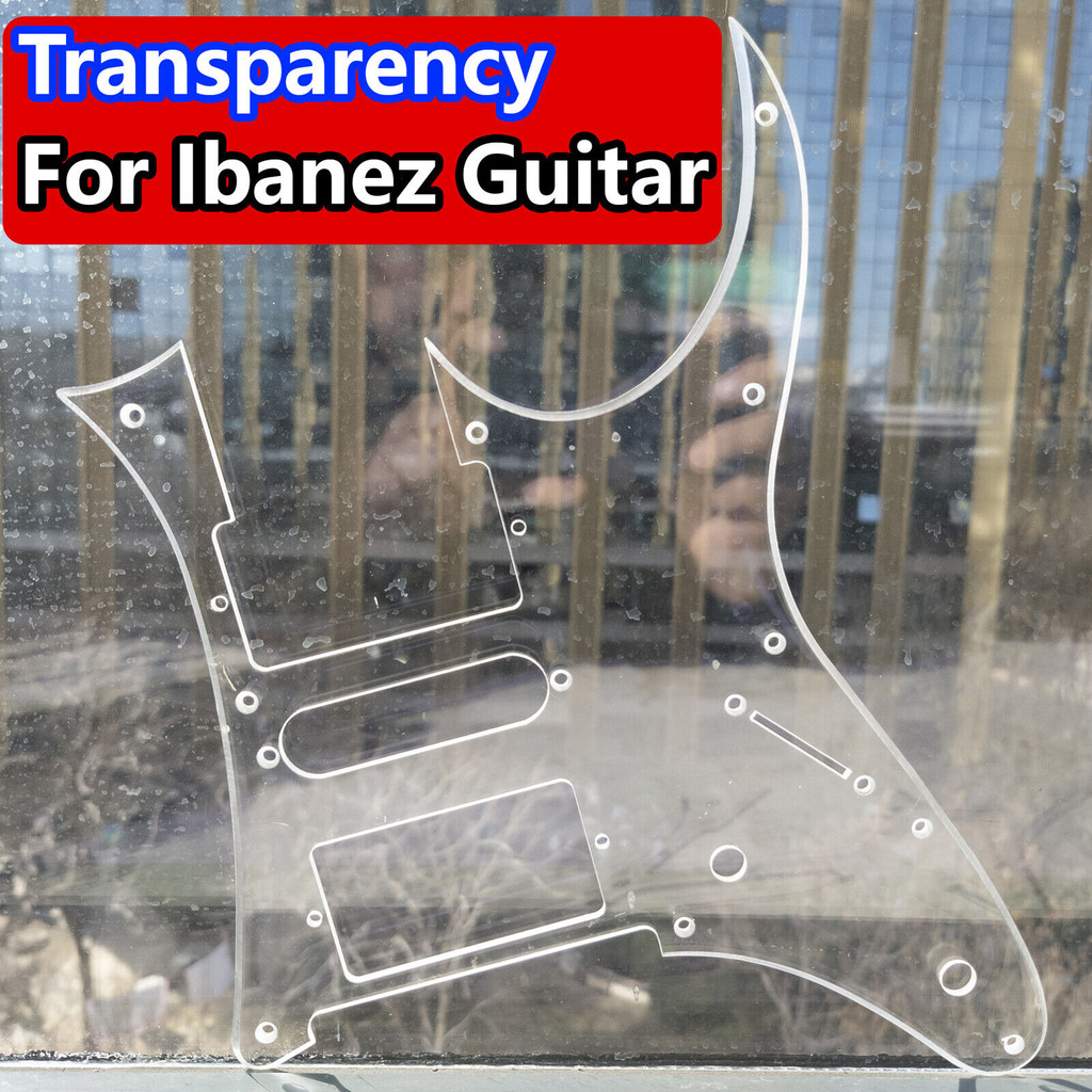 สําหรับ Ibanez กีตาร์ไฟฟ้า Pickguard Transparency Guitars Scratch Plate