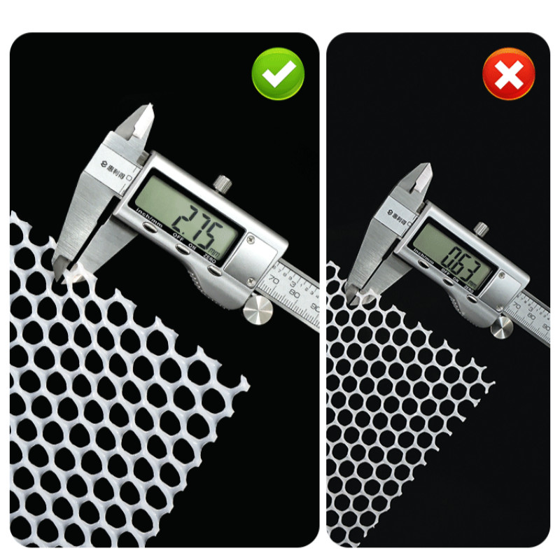 ตาข่ายพลาสติก ตะแกรงพลาสติก ตาข่ายพีวีซี ระยะรู 1.2cm ล้อมพื้นที่ หนาขึ้นห้าเท่า ตาข่ายล้อมรั้ว - รูปที่ 2