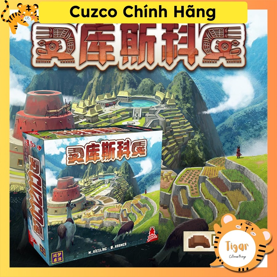 Boardgame Cuzco Game เวอร์ชั่นภาษาจีนของแท้ Tigar