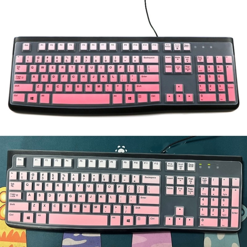 TREA Professional กันฝุ่นแป้นพิมพ์กันน้ําผิวสําหรับ K120 MK120 คีย์บอร์ด