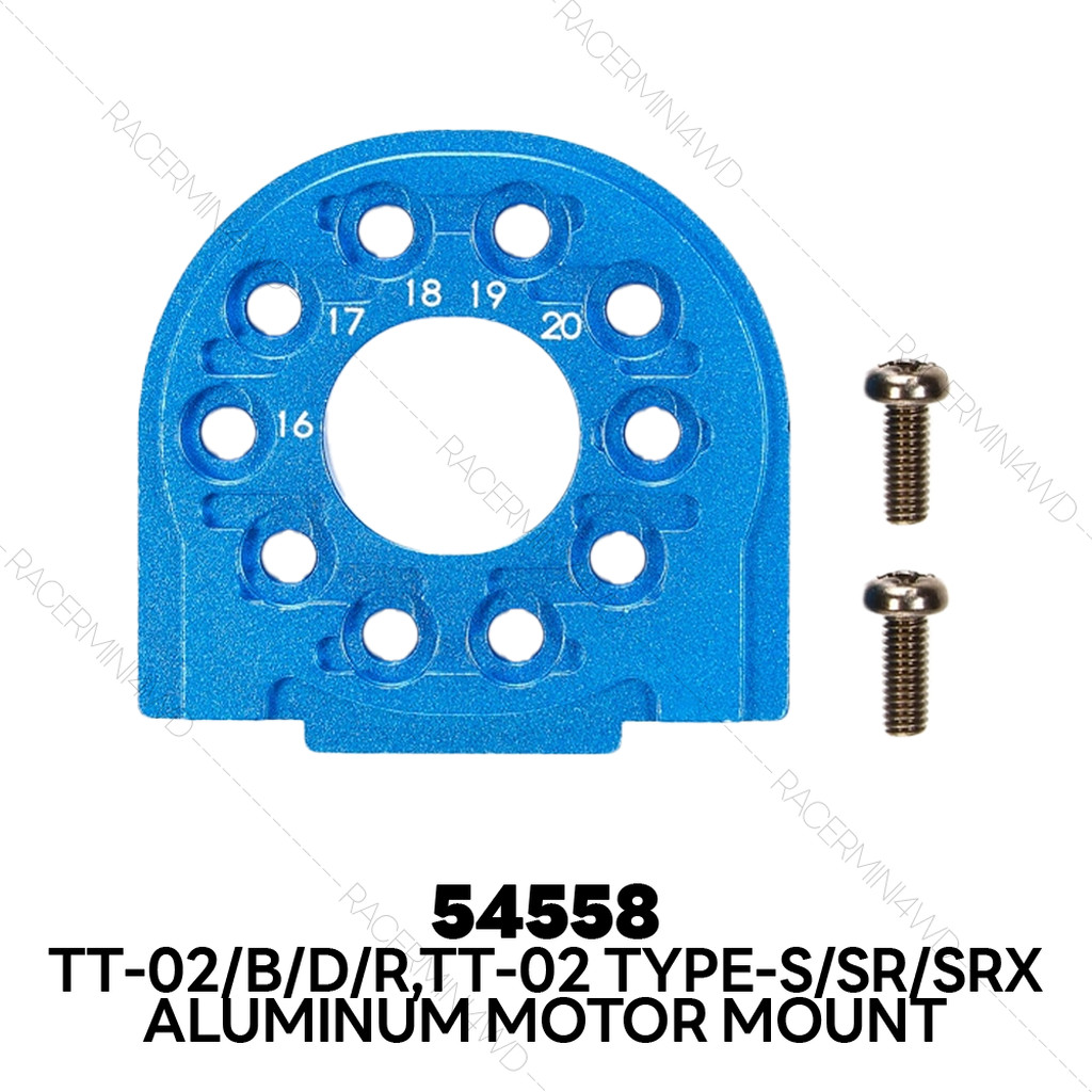 TAMIYA TT-02 Aluminum Motor Mount 54558