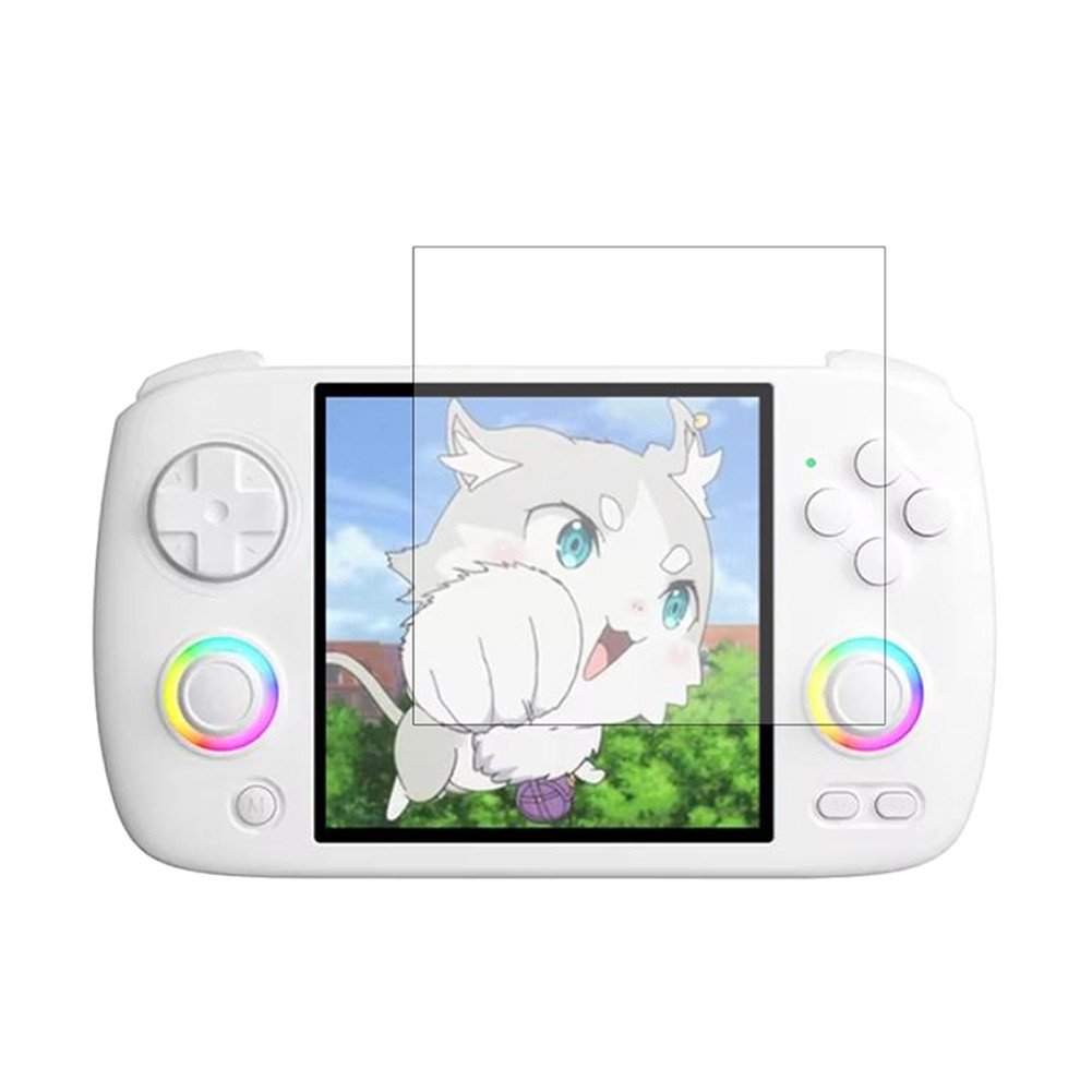 ฟิล์มกระจกนิรภัย 9H HD ป้องกันรอยขีดข่วนสําหรับอุปกรณ์เสริมเกม Anbernic RG CubeXX