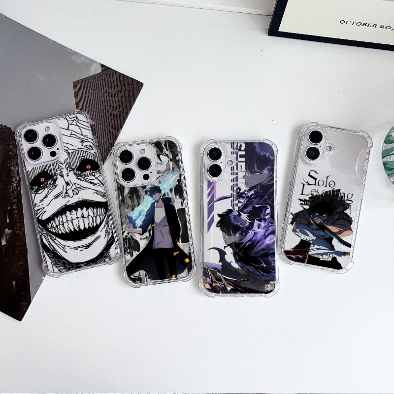 โทรศัพท์มือถือสําหรับ iPhone 16E 16 15 14 11 Pro Max X XS XR 7 8 6 6S Plus SE 2 3 4 เคสโทรศัพท์อะนิเ