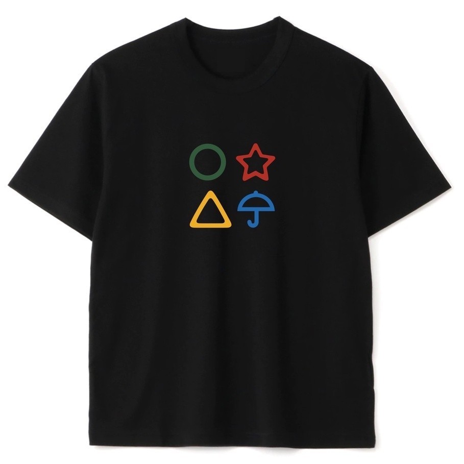 เสื้อยืด Squid Game - Season 2 เสื้อยืด เสื้อยืดแขนสั้น Squid Game Pola Tshirt UNISEX เสื้อยืด