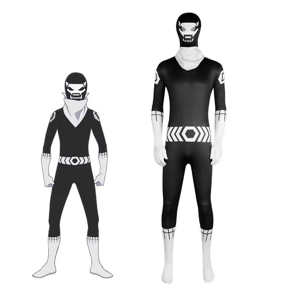 Sentai Daishikkaku / Go! ไป! ผู้ลดเรนเจอร์! Ranger Reject D in Disguise คอสเพลย์เครื่องแต่งกาย เสื้อ