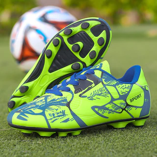 Bayi การจัดส่งภายใน 24 ชั่วโมง เด็กๆ 32-43 รองเท้าฟุตบอล Soccer Shoes FG