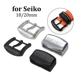 หัวเข็มขัดล็อคสายนาฬิกาข้อมือ โลหะสเตนเลส 18 มม. 20 มม. อุปก…