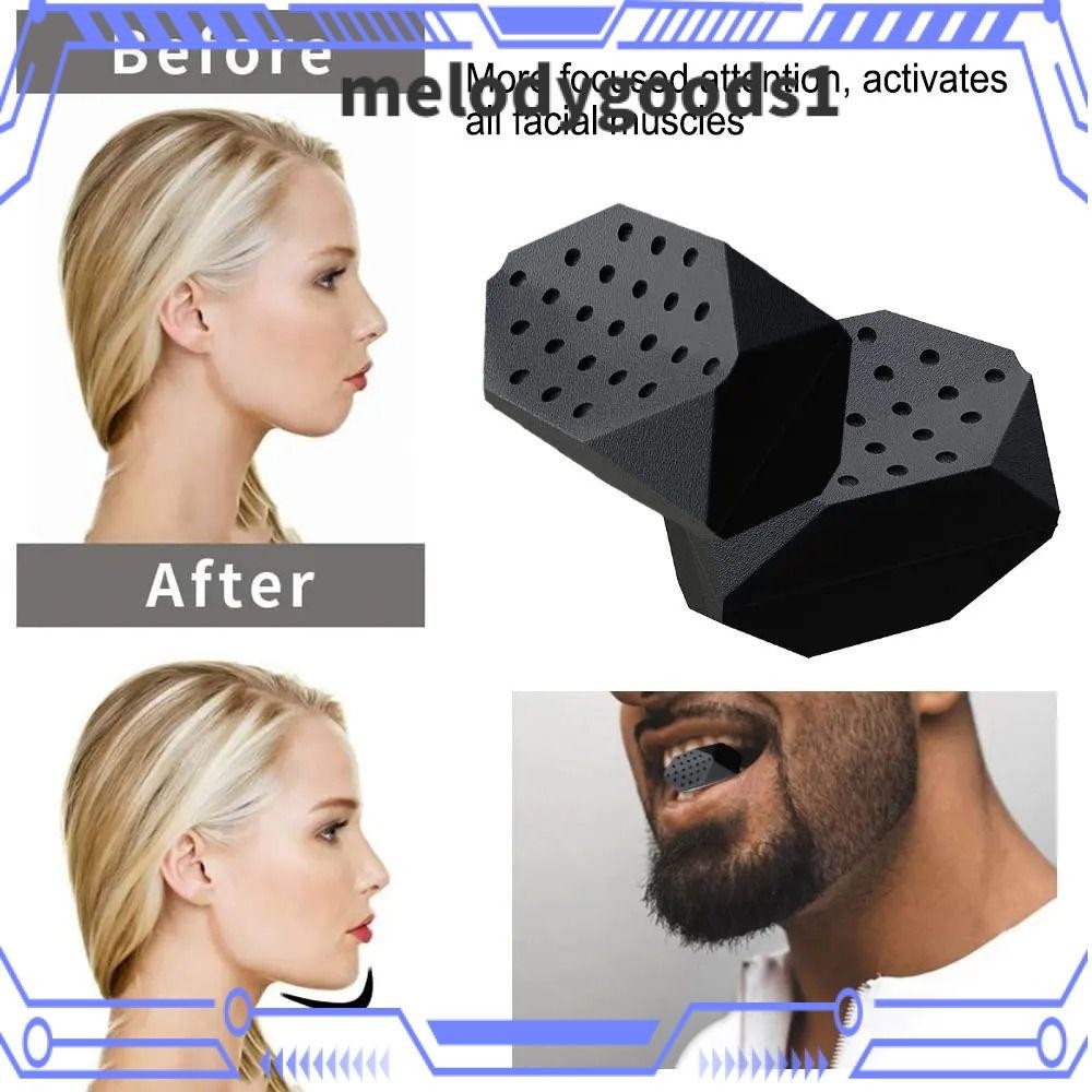 Melodygoods1 กรามออกกําลังกาย 40 50 60 ปอนด์ แบบพกพา สําหรับฝึกกล้ามเนื้อหน้า คาง