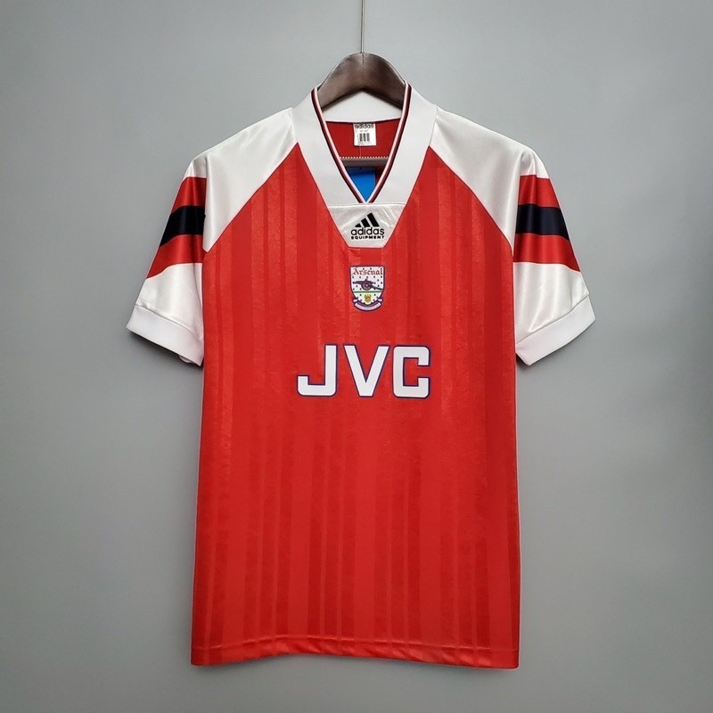 เสื้อกีฬาแขนสั้น ลายทีมชาติฟุตบอล Arsenal 1992 1993 92 93 คุณภาพสูง