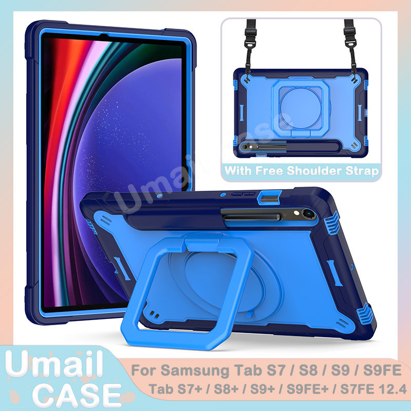SAMSUNG 360° หมุนสําหรับsamsung Tab S7 S8 S9 S9FE X710 X510 S8 Plus S7+ S8+ S9 + S7 FE S9 Plus S9FE 