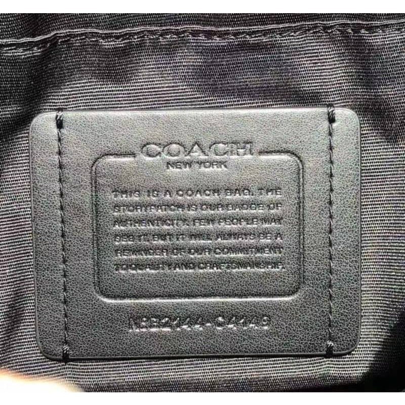 Graham Crossbody In Signature Canvas C4149 ผู้ชาย กระเป๋าสะพายข้าง Coac h กระเป๋ากล้อง หนังวัว