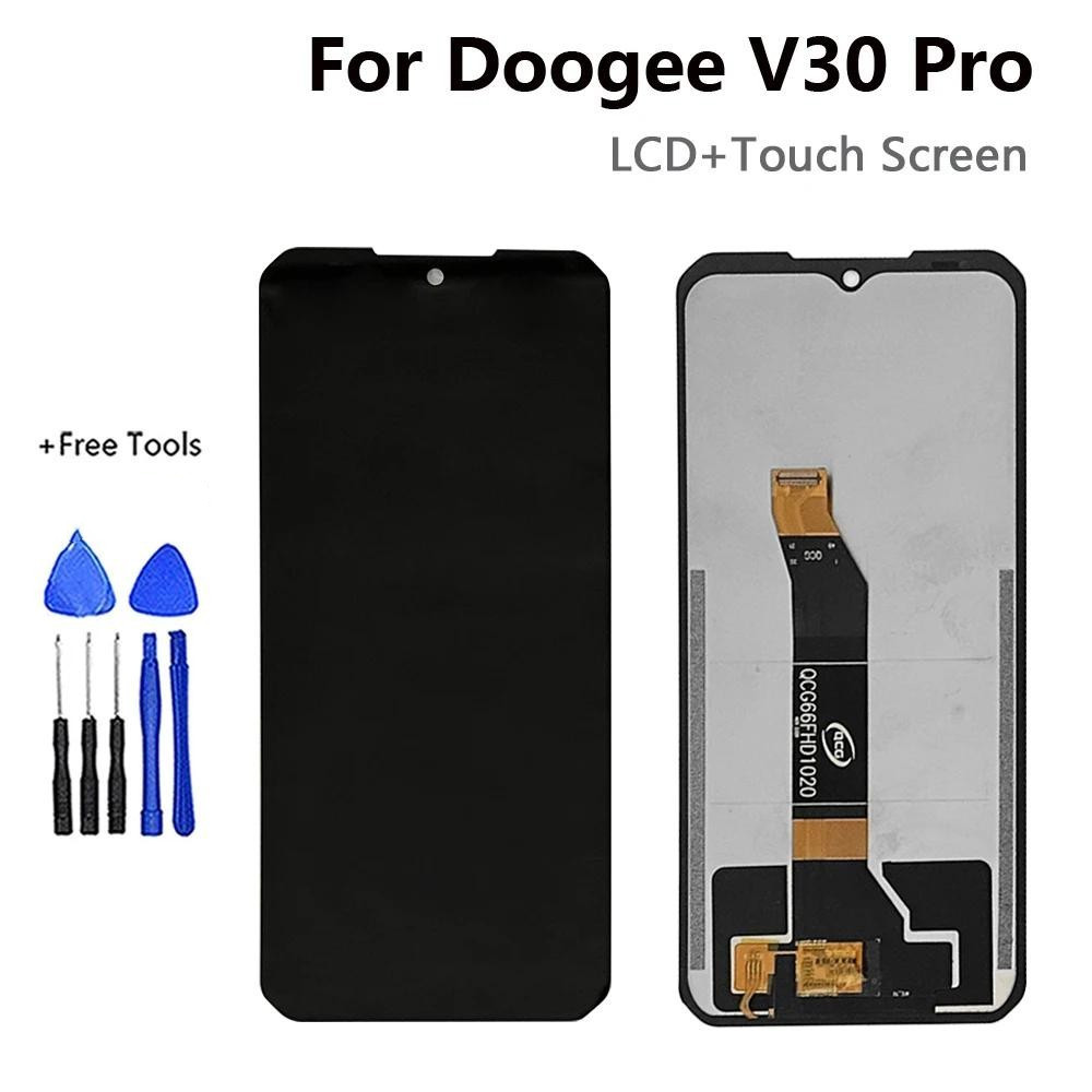 อะไหล่หน้าจอสัมผัส LCD แบบเปลี่ยน สําหรับ Doogee V30 Pro Doogee V30 Pro