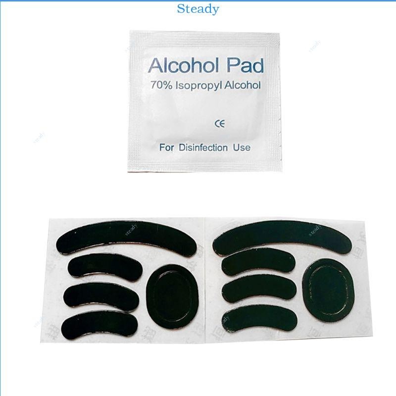 2 Sets 0.6mm Mouse Feet Skates Mouse Pads for  G Pro