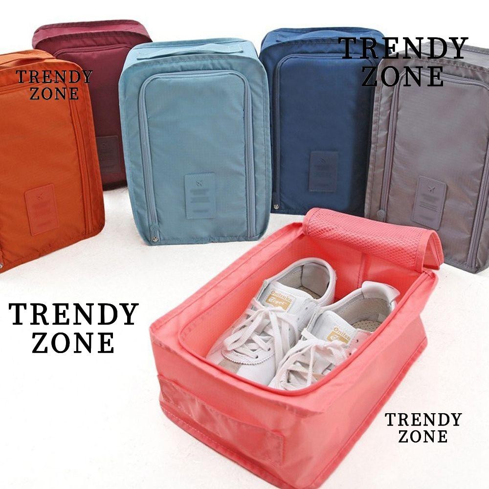 Trendyzone กระเป ๋ ารองเท ้ า กระเป ๋ าถือแบบพกพา Travel Organizer
