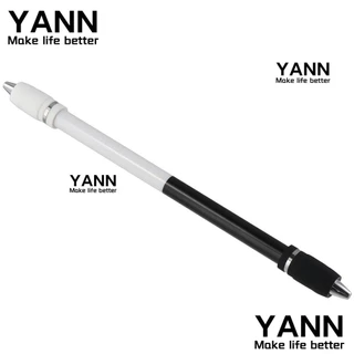 Yann1 Pen Spinning, White PC Spin Pen, สํานักงานเคลือบกันลื ่ นสีดํา