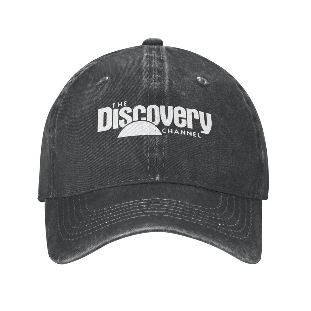 The Discovery Logo Distressed Personality Cowboy Cap