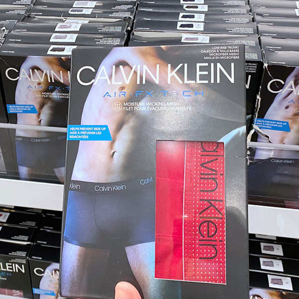 กางเกงใน ck กางเกงใน CK Calvin Klein USA Men's Stretchy Breathable Quick Dry Low-rise Boxer Briefs NB2753