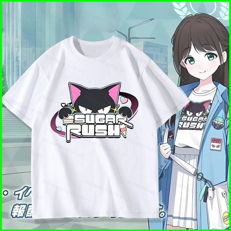 Sqa Blue Archive The Animation Kurimura Airi คอสเพลย์ผ้า 3D ฤดูร้อนเสื้อยืดอะนิเมะแขนสั้นด้านบน