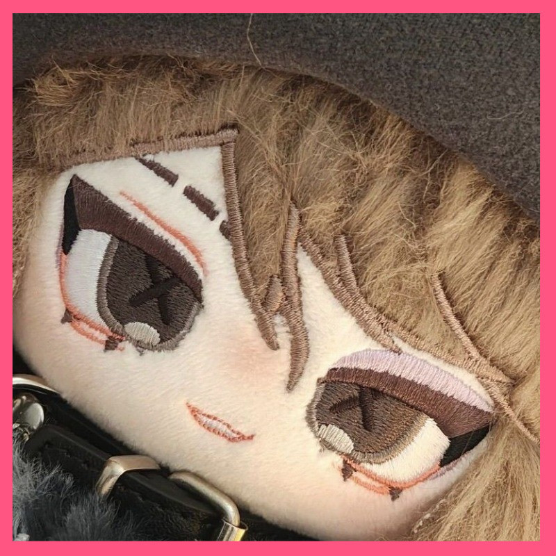ของแท้ 20 ซม.Identity V Luca Balsa ผมสีน้ําตาลสีเทาตาเครื่องจักรอิเล็กทรอนิกส์ 10-0-2 Genius Noble Attibute ตุ๊กตาผ้าฝ้ายสาวของขวัญ