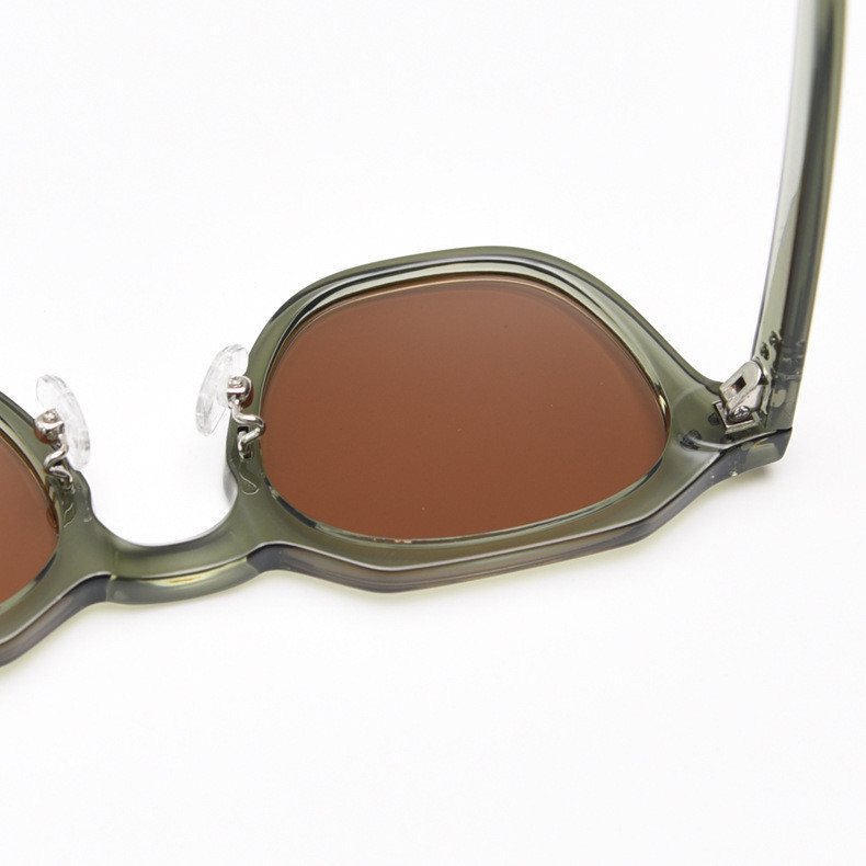 ข้ามพรมแดนชนกลุ่มน้อยเกาหลีตร90แว่นกันแดดโพลาไรซ์ ยูวี400ผู้ชายและผู้หญิงสุทธิสีแดงธรรมดาแต่งหน้าถนนภาพแว่นกันแดดย้อนยุคแนวโน้ - รูปที่ 5