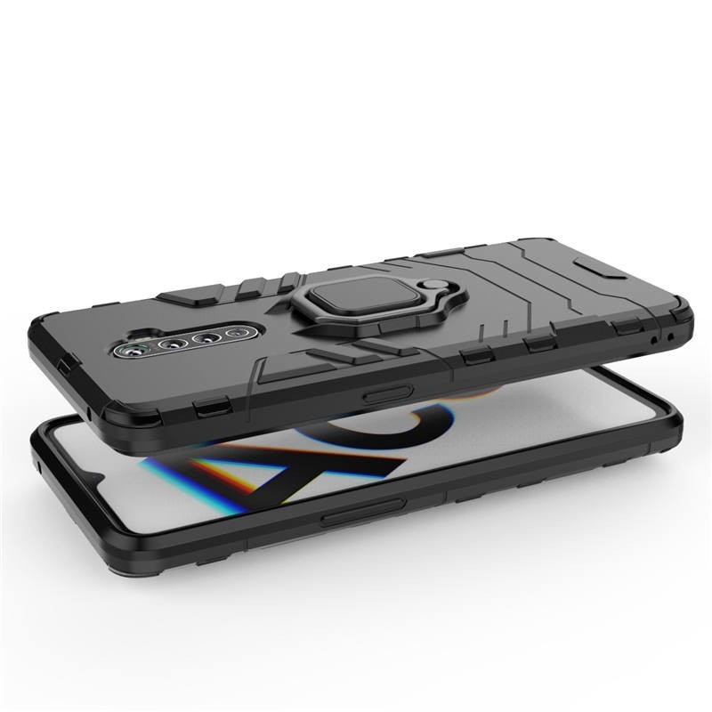 Realme X2 Pro RMX1931 เคสกันกระแทก Kickstand เคสโทรศัพท ์ รูปที่ 5