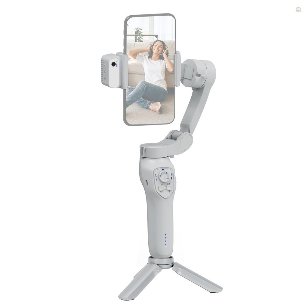 3-axis Stabilizer Gimbal สําหรับสมาร์ทโฟน 0.28g/0.61lbs Payload Anti-gulator สนับสนุนท่าทางควบคุม BT