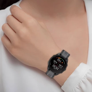 สาย สายนาฬิกา Garmin Forerunner 165 Music สายนาฬิกาข้อมือซิลิโคน แบบเปลี่ยน สําหรับ Garmin Forerunner 165 เคส