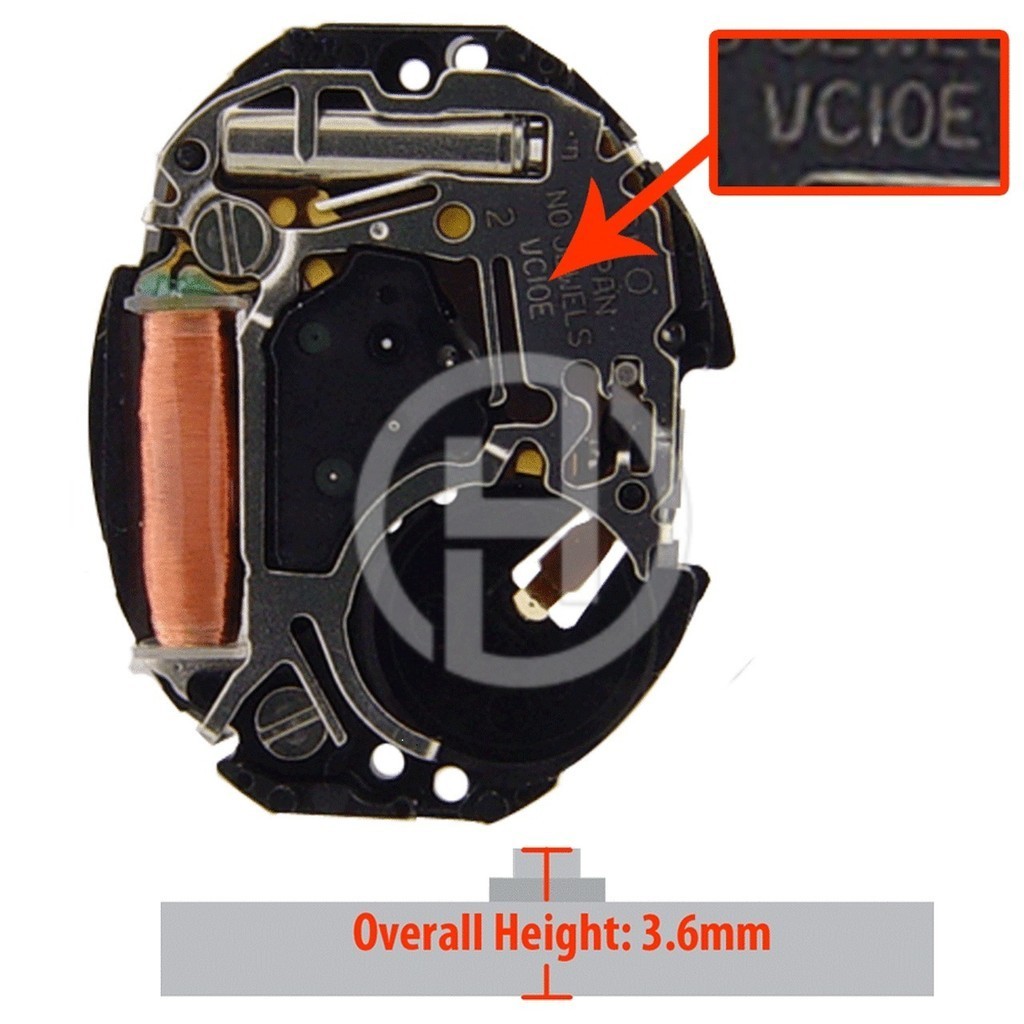 Mesin Vc10 เครื ่ องนาฬิกา 2 เข ็ ม Original - homunelofficialic.th ...