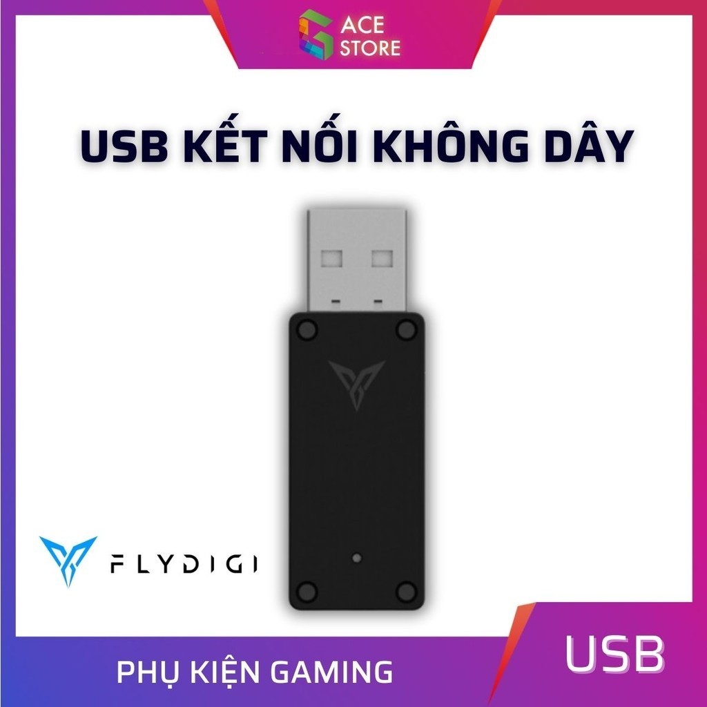 การเชื ่ อมต ่ อ USB ไร ้ สายสําหรับคอนโทรลเลอร ์ Apex 4 | Flydigi Wireless Dongle Apex 4