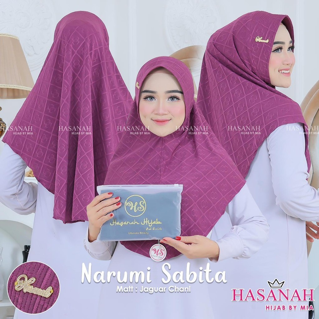 Narumi Sabita Instant Hijab Jersey Jaguar โดย Hasanah