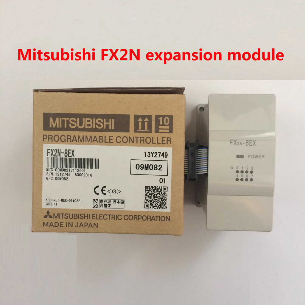 โมดูลขยาย Mitsubishi PLC FX2N-8EX-ES/UL 16EX FX2N-16EYR-ES/UL 48ER 32ER D DS ESS EYS