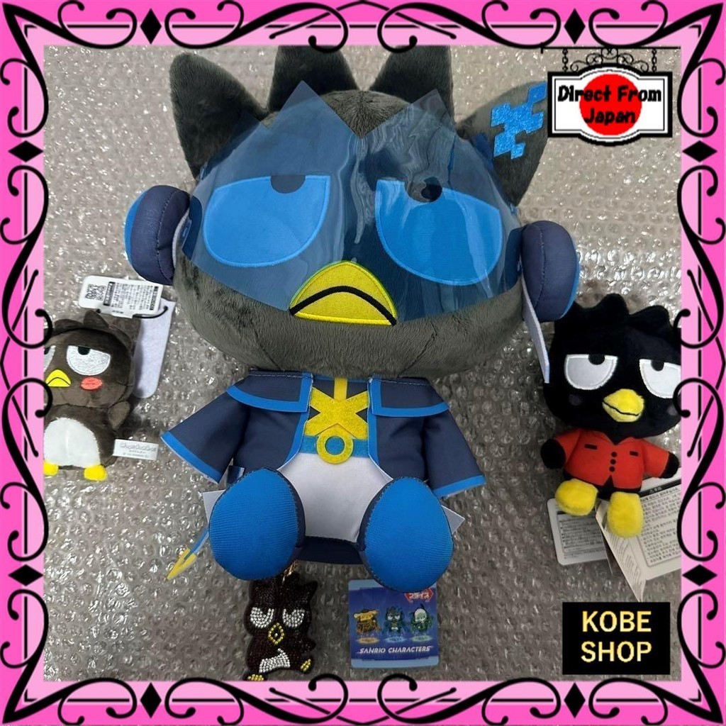 【ส่งตรงจากญี่ปุ่น】 Sanrio Bad Badtz Maru ตุ๊กตามิ่งขวัญชุดสายรัดพลอยเทียม