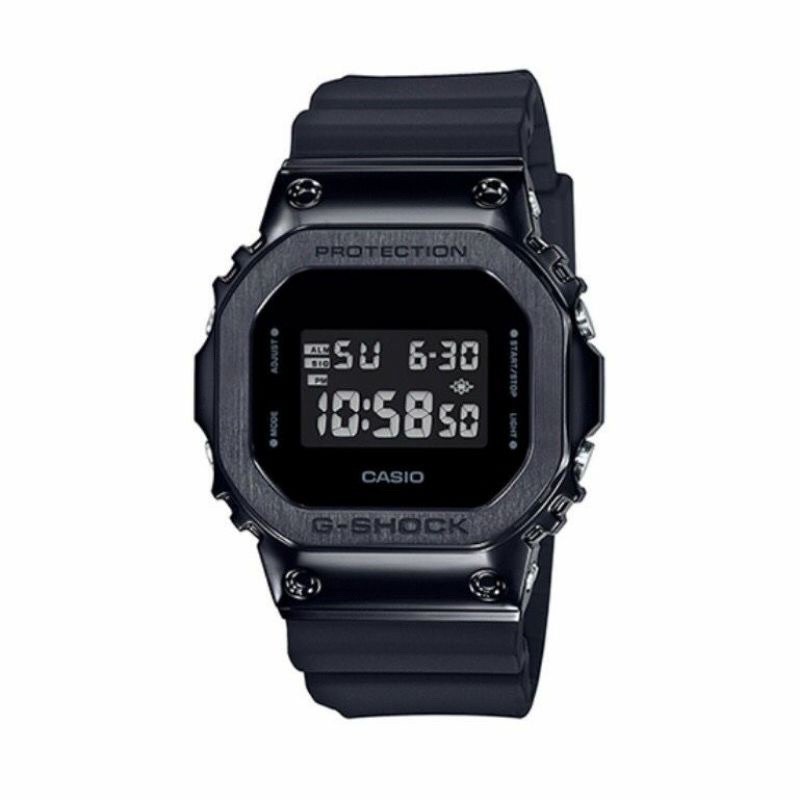 G-shock GM-S5600B-1 Full Black Square Unisex Sports นาฬิกาผู ้ ชาย