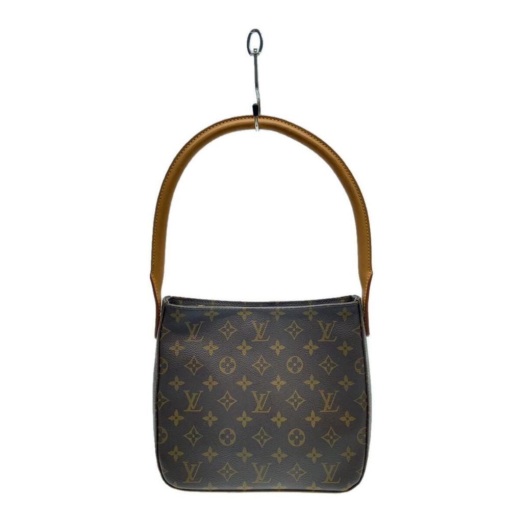LOUIS VUITTON Handbag Monogram Looping MM M51146 Brown Patterned all over Direct from Japan Secondhand