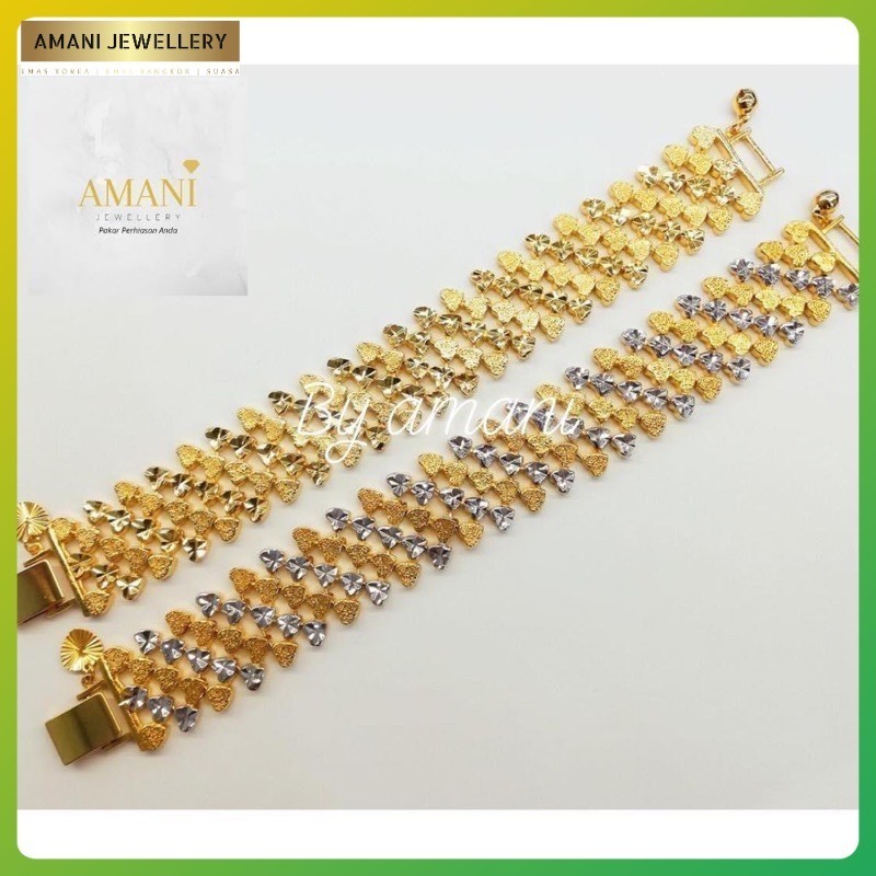 Mata Small Eye Love Bracelet COP 916 Persis Gold korea &amp; bangkok โดย Amani Jewelery