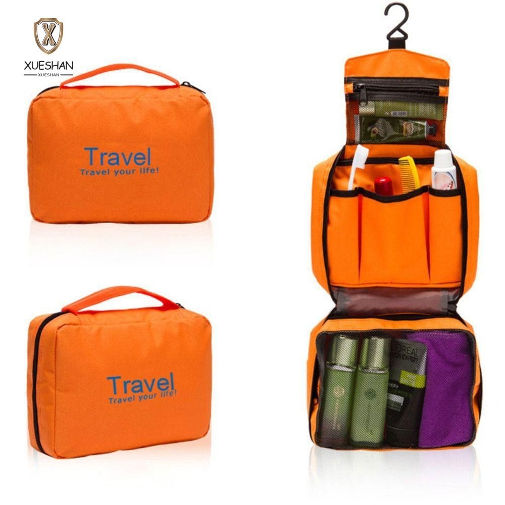 Xueshan กระเป๋าโท้ตอาบน้ํา, ขวดขนาดเต็ม Quick Dry Shower Caddy Dorm, มัลติฟังก์ชั่นแบบพกพากันน้ํากระเป๋าเครื่องสําอาง Camp Travel Bath Gym