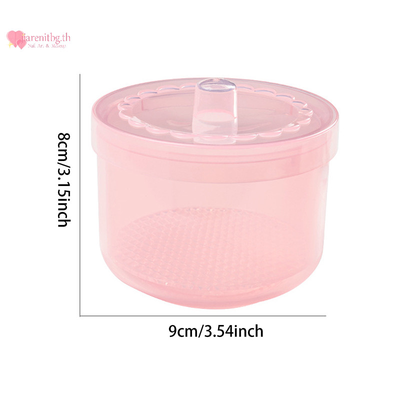 RENBG Nail Art เจาะ Bits บดฆ่าเชื้อกล่องฆ่าเชื้อเล็บเครื่องมือทําความสะอาดกล่องเล็บกรณีอุปกรณ์เสริม TH - รูปที่ 6