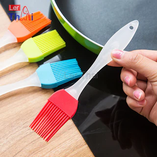 LerThai แปรงทาน้ำมัน ทำจากซิลิโคน แปรงทาเนย ทาซอส Silicone oil brush