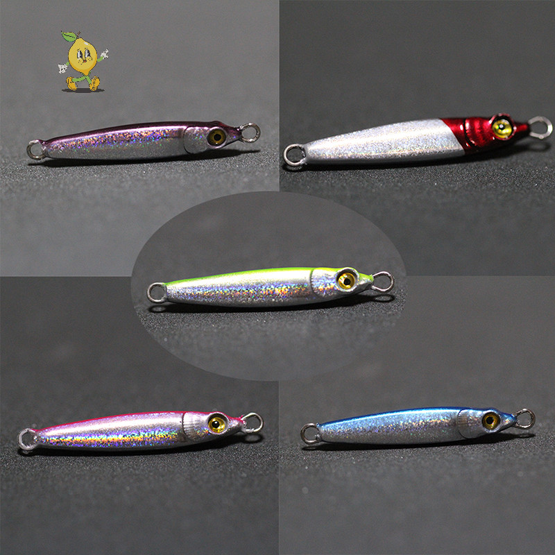 [mozh] 3g ตกปลา Hard เหยื่อตะกั่วปลา Lure Casg ช้อนโลหะ Jig Spinner อุปกรณ์เสริม [TH]